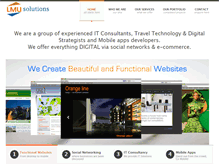 Tablet Screenshot of lmusolutions.net